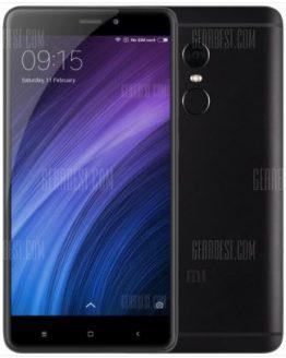 Xiaomi Redmi Note 4 4G Smartphone MIUI 8 Snapdragon 625 - BLACK EU PLUG