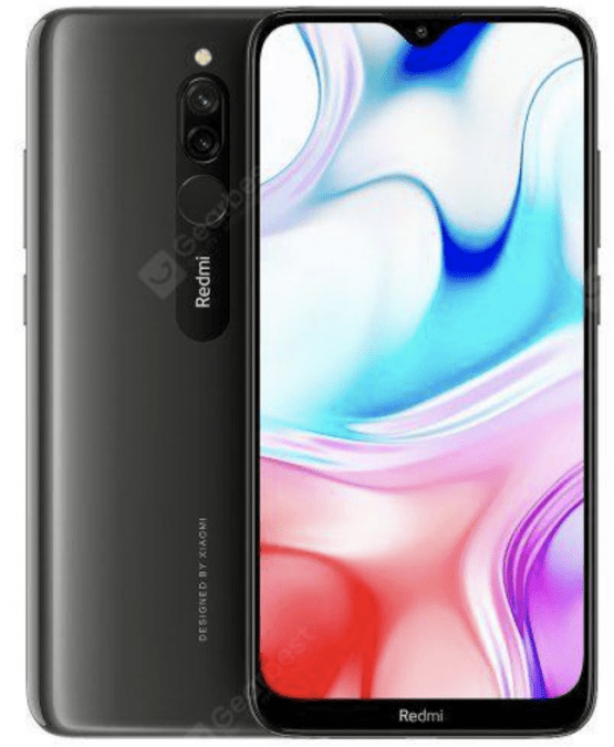 Xiaomi Redmi 8 6.22 inch 4GB 64GB Snapdragon 439 Octa Core Smartphone Dual rear camera 5000mAh Battery - Black