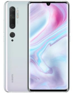 Xiaomi Mi Note 10 Pro 108MP Penta Camera Mobile Phone Global Version Online Smartphone - White